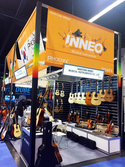 中國智造閃耀國際舞臺 Phoenix品牌亮相2016 NAMM樂器展，展現專業設計實力